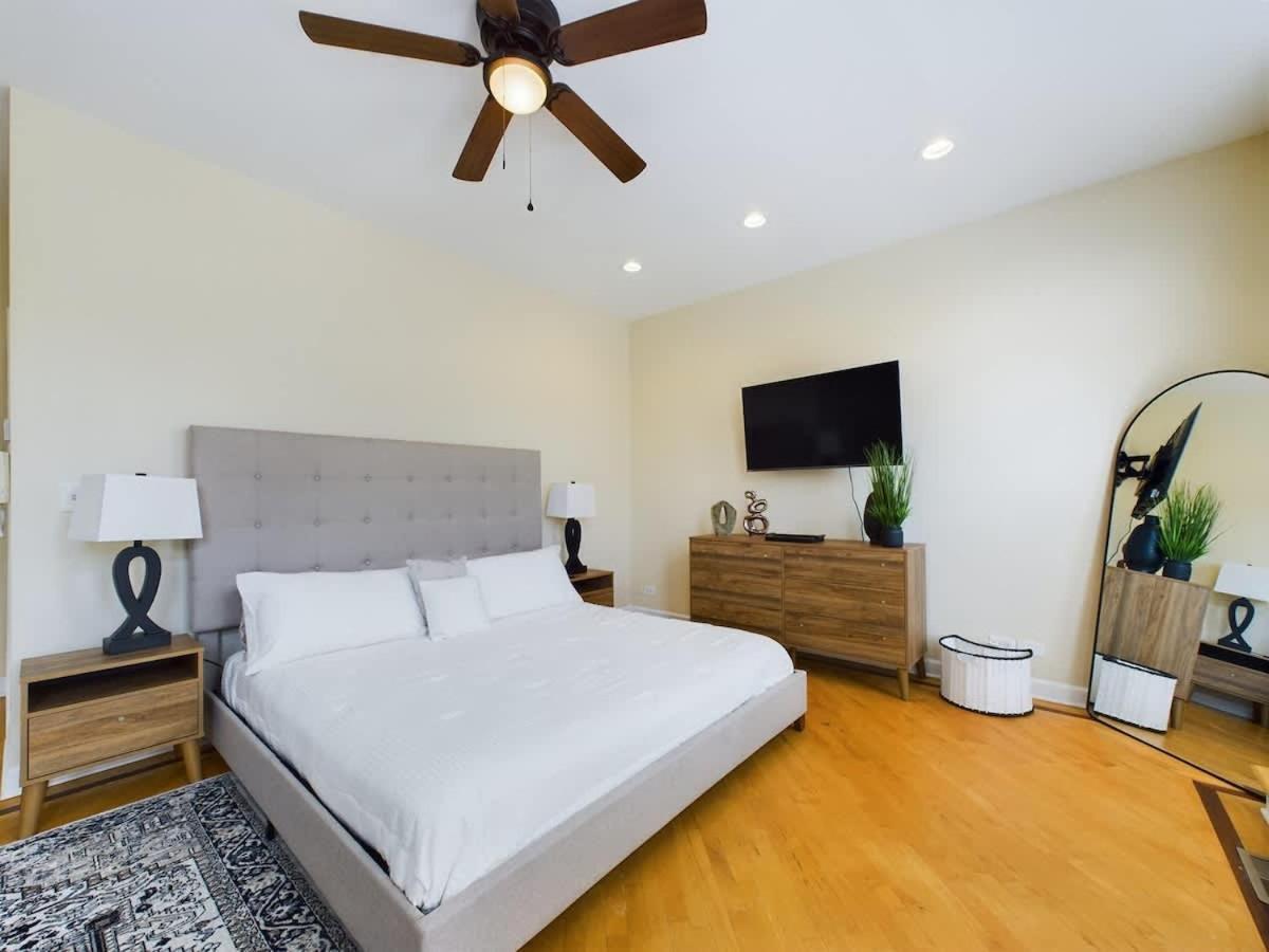 Luxe 4Br With Hot Tub & Game Room Chicago Extérieur photo